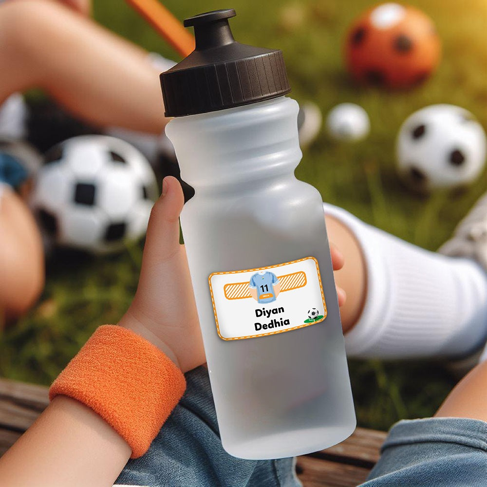 Personalized Name Stickers | 30 Waterproof Labels for Kids | 3 different sizes (S, M, L)